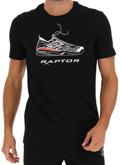 Теннисная футболка Lotto Squadra II Tee Raptor - all black