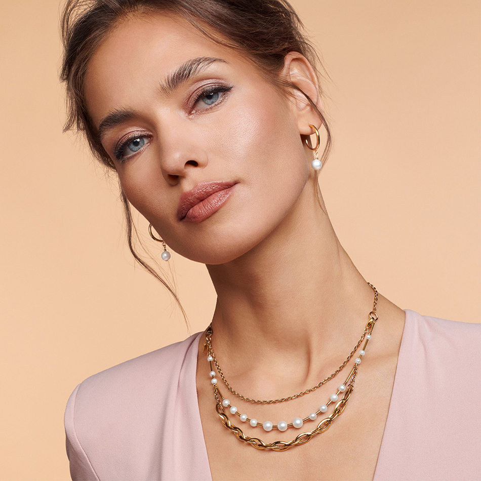 Серьги Coeur de Lion White-Gold 1110/21-1416