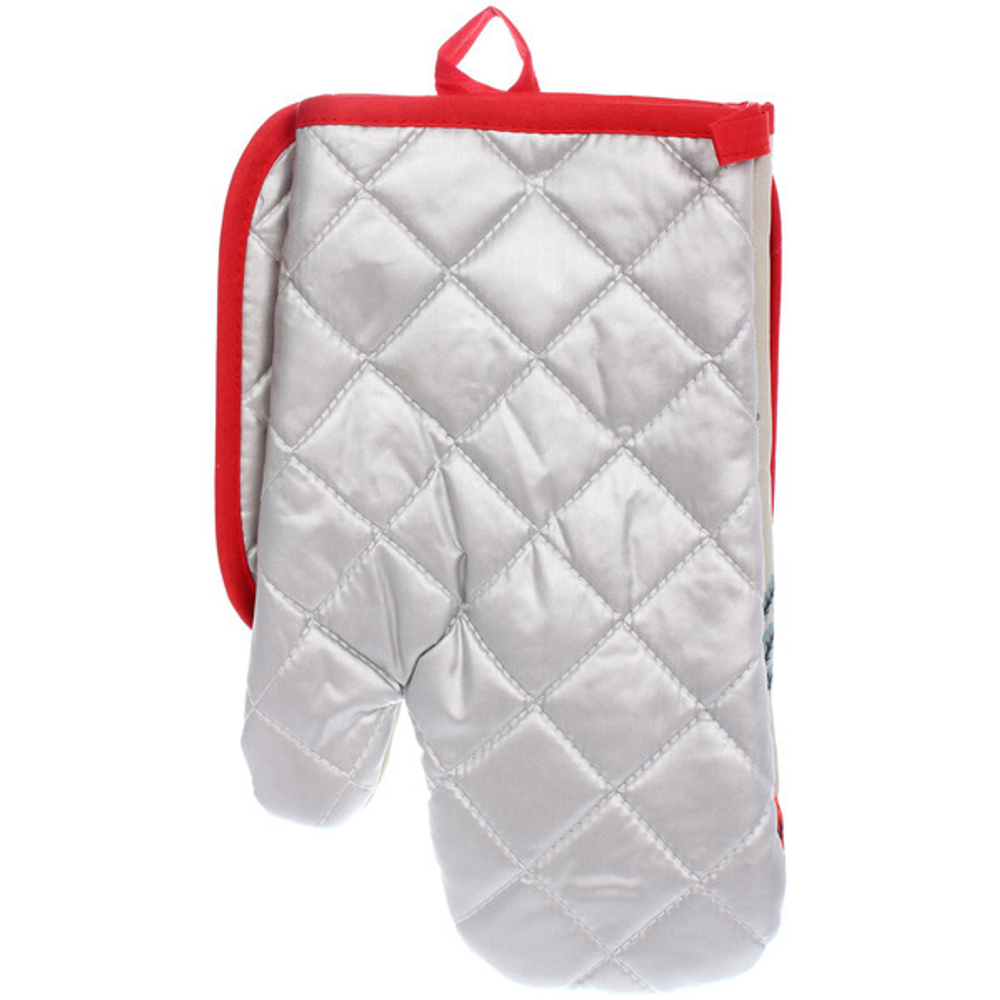 Прихватка в наборе с варежкой «Ёлочки», 17,5*17,5 см и 26*17,5 см