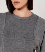 Хлопковое платье Pinko - серый(103944 A221)