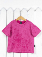 Футболка фуксия "варёнка"