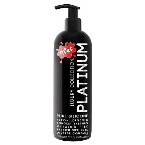 Гель-лубрикант на силиконовой основе Wet Platinum 946мл