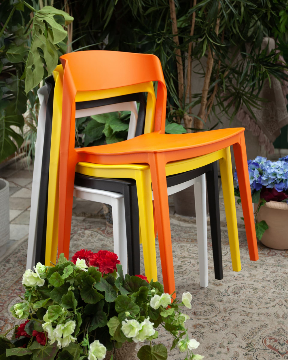 Стул Moris пластик бежевый