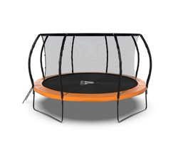 Батут dfc trampoline kengoo ii с сеткой 14ft-bas-bo