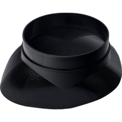 STOUT Элемент дымохода проход через наклонную кровлю герметичный для терминалов Ø60/100, Ø80/100,Ø80