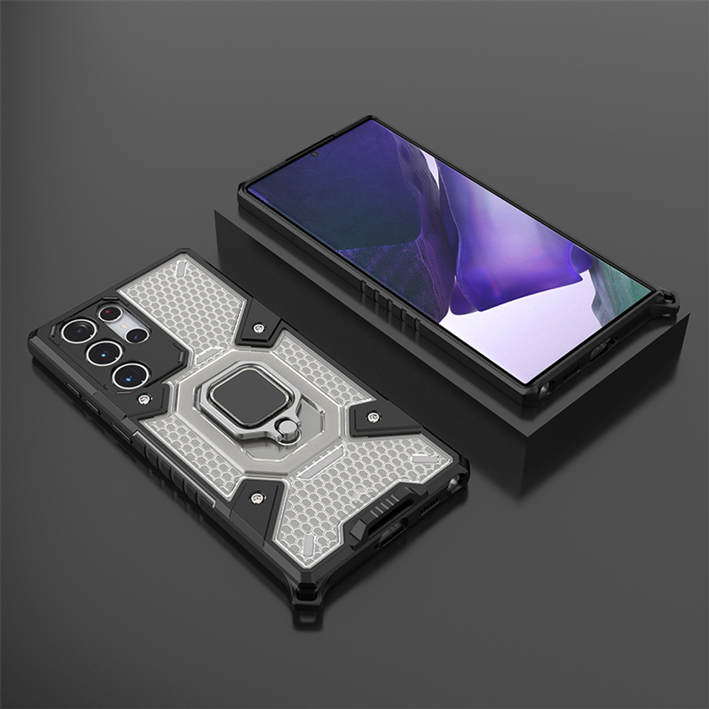 Противоударный чехол с Innovation Case c защитой камеры для Samsung Galaxy S22 Ultra