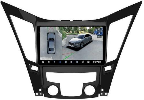 Магнитола для Hyundai Sonata 6 YF 2010-2013 - Teyes CC3-2K-360 на Android 10, Быстрая, 2K QLED, CarPlay, 4G SIM-слот, 4 камеры в комплекте