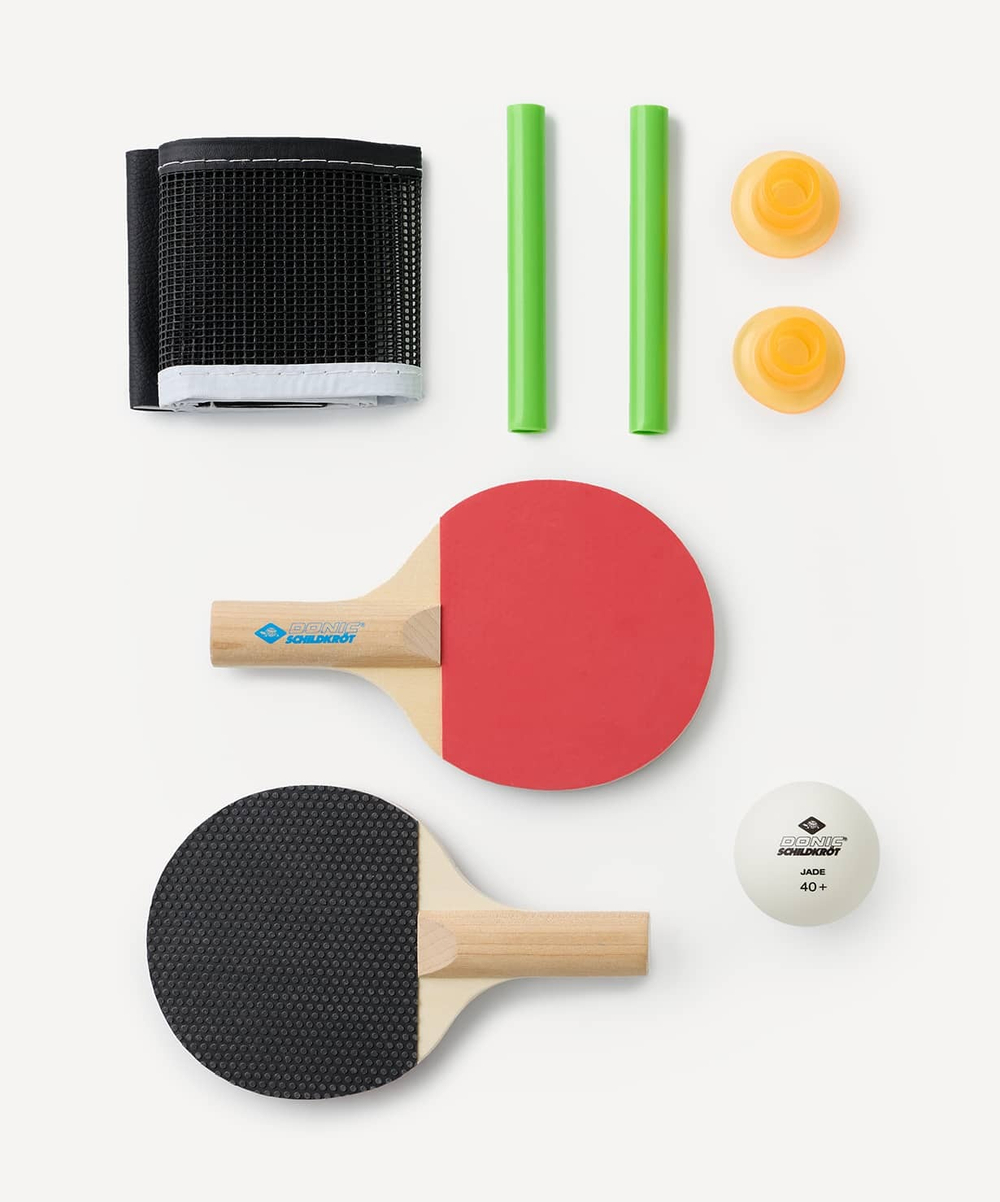 Набор для настольного тенниса Tischtennis-Mini-Set, 2 детские ракетки, 3 мяча, сетка