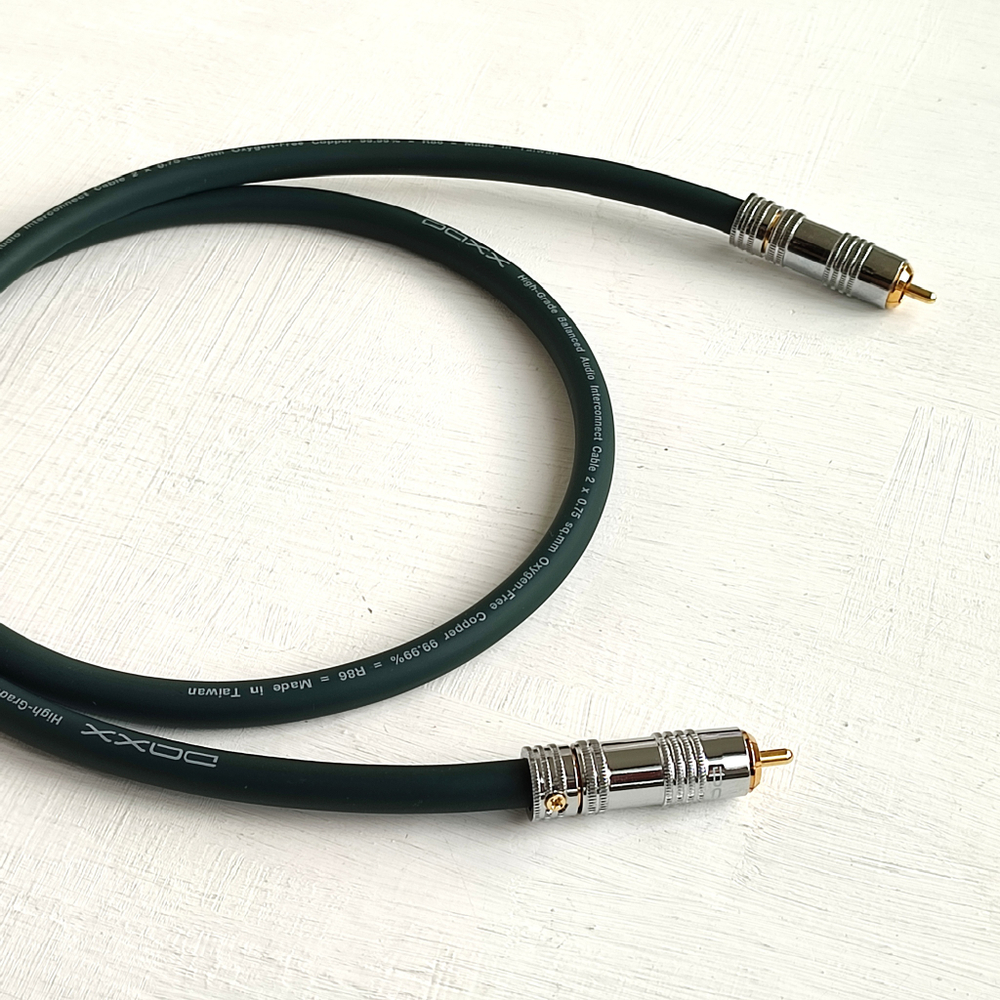 DAXX W86 Сабвуферный кабель из бескислородной меди 2x0.75mm2 уровня High Grade, D=9mm