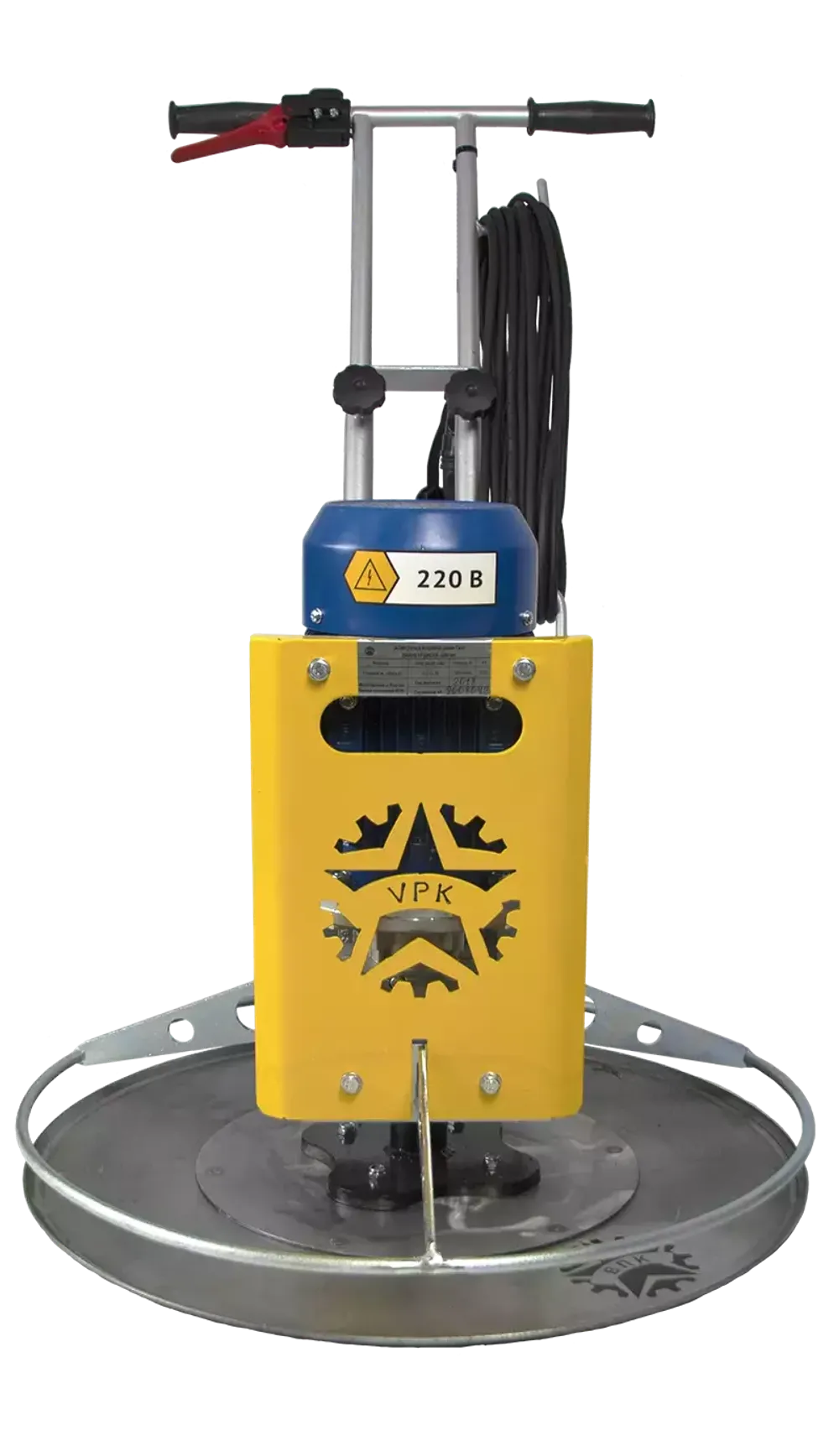 Затирочная машина VPK SKAT 600 для полусухих стяжек - [600 мм / 1.1 кВт / 220V]