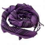 Арафатка шемаг фиолетово-черная