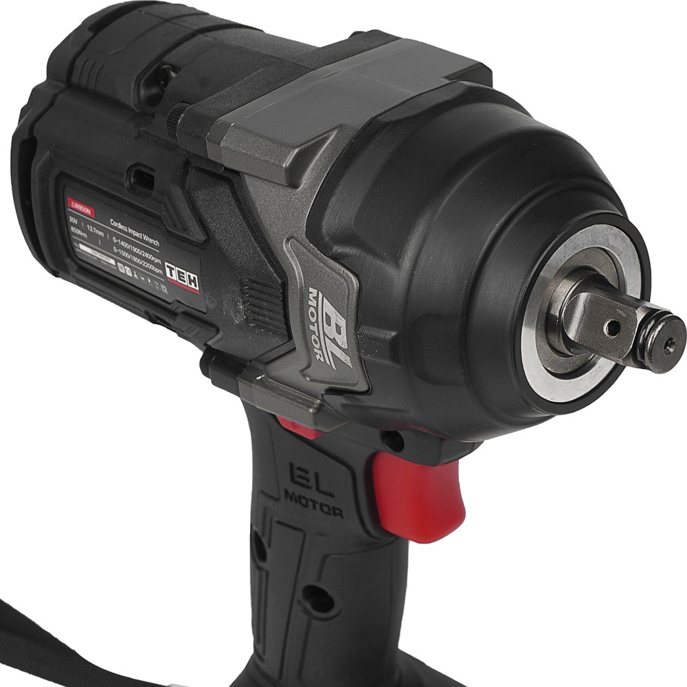 Аккумуляторный ударный гайковерт TEH LW850N-1B 20V