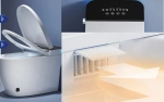 Унитаз напольный Ceruttispa ЭЦИО (EZIO) Smart CT11168 с дистанционным управлением (680x400x470)
