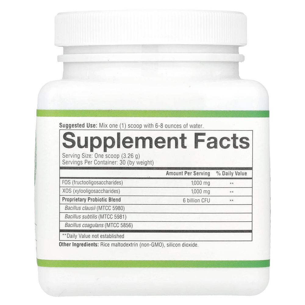 Youtheory, Споровый пробиотик в порошке, 6 млрд КОЕ, 97 г (3,45 унции)