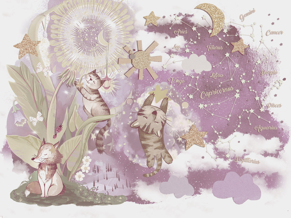 Дизайнерские обои Wall Street Good Night