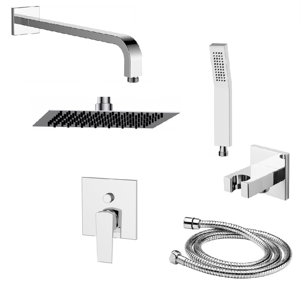 Душевой комплект BelBagno Arlie ARLIE-DSET-CRM 1 режим хром