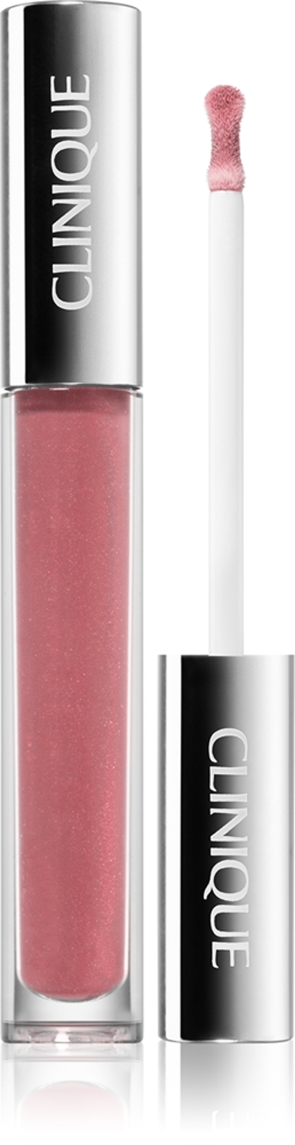 Clinique Pop Plush Creamy Lip Gloss - Увлажняющий блеск для губ оттенок Strawberry Pop, 3 ml