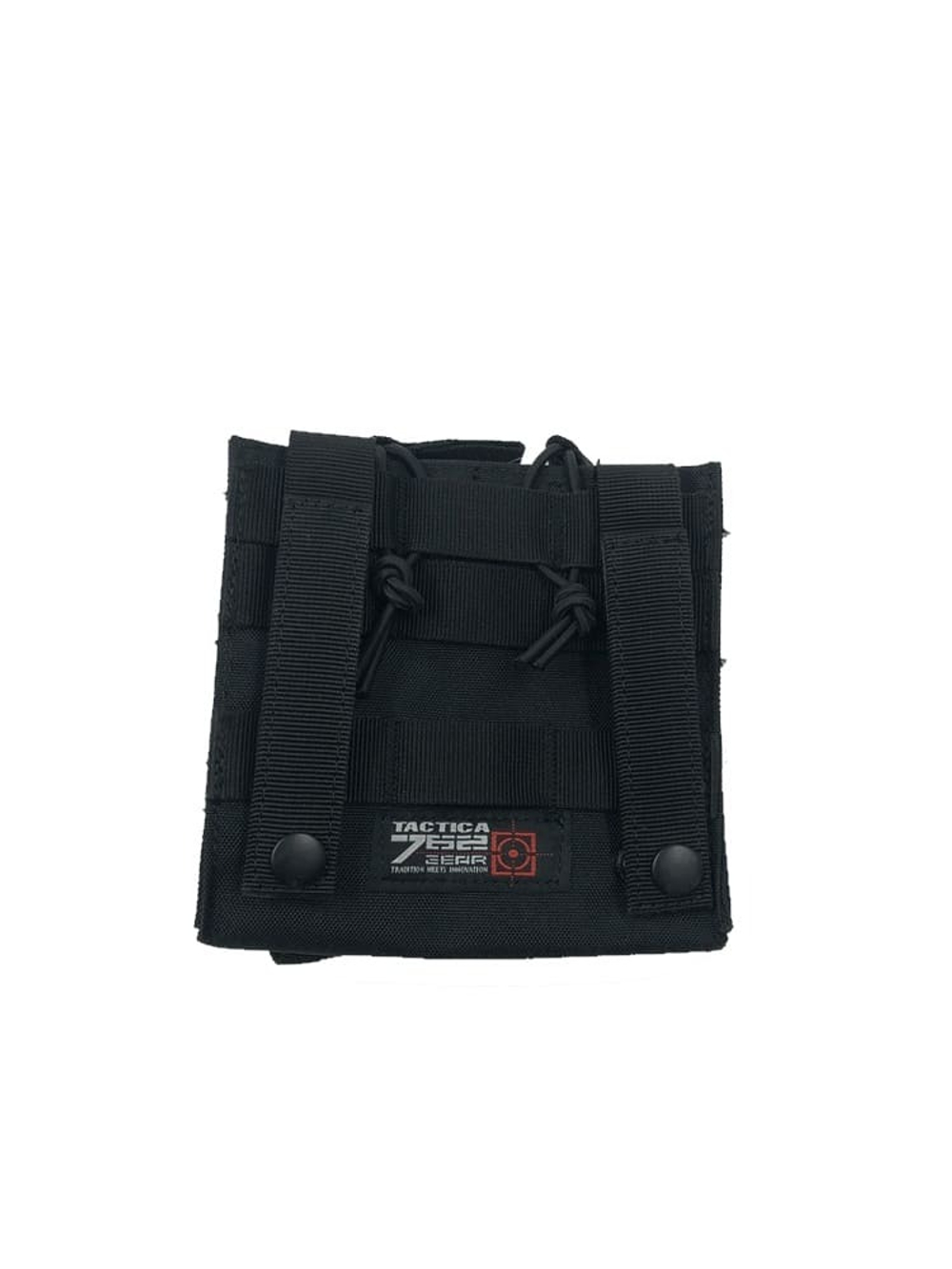 Подсумок Molle двойной для магазина АК черный