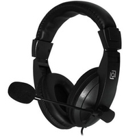 Компьютерная гарнитура Oklick HS-M137V, мониторные, черный (614046)