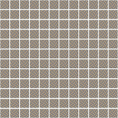 Настенная плитка Кастелло 20104 орнамент беж