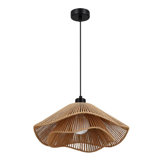 SLE6023-603-01 Светильник подвесной бежевый/черный E27 1*40W VERVE