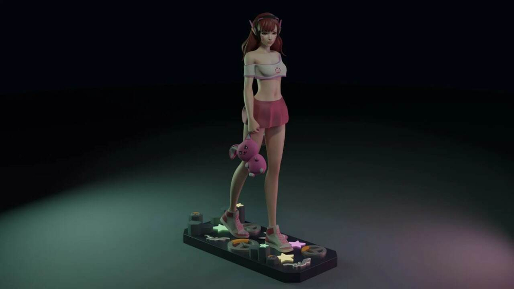 Фигурка Дива D.Va Hana Song Overwatch