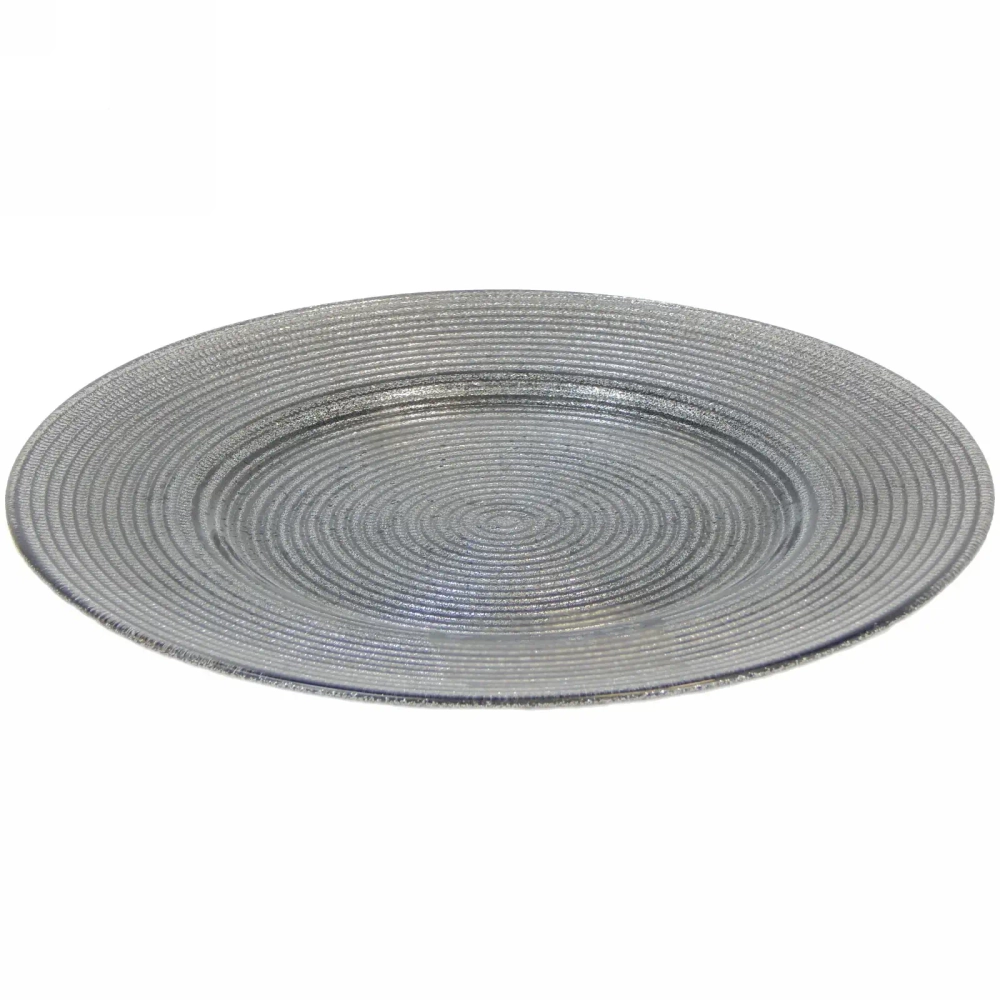 Тарелка 33см «Мерцание ночи»