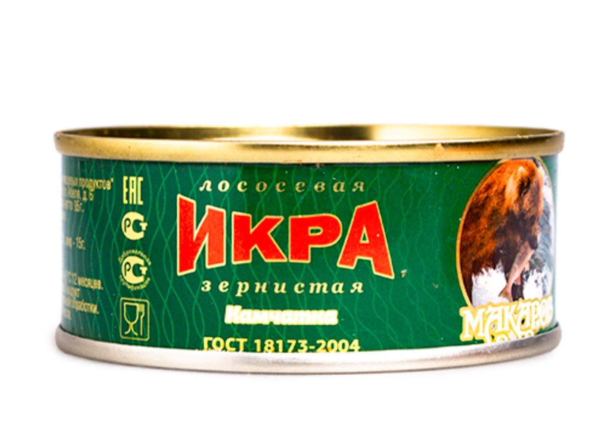 Икра красная горбуши ж/б "Камчатка", 95г