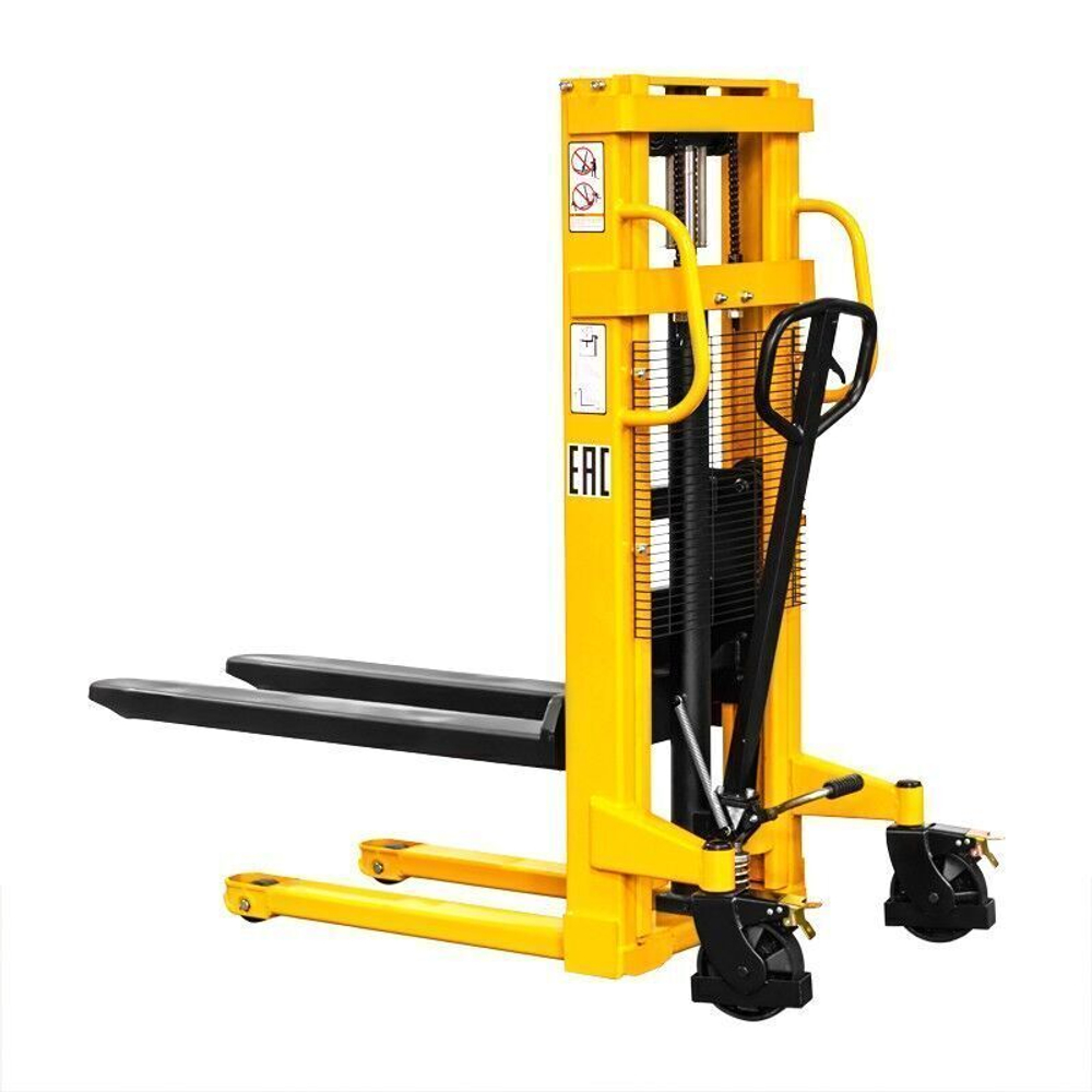 Ручной гидравлический штабелер SDJ 1520 (1500 кг; 2 м; фиксированные вилы) SMARTLIFT (SMART)