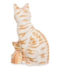 Decor and Gift 89-013 Фигурка «Кошка с котенком» (о.Бали)