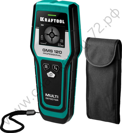 KRAFTOOL GMS 120 ЖК дисплей, Универсальный детектор (45298)