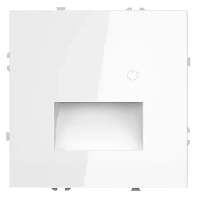 Подсветка светодиодная встраиваемая VOLTUM S70 с датчиком, (белый глянцевый)