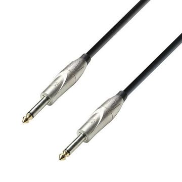 Adam Hall K3IPP0900 - кабель инструментальный, TRS (jack) 6,3 mm mono - TRS (jack) 6,3 mm mono, 0.22