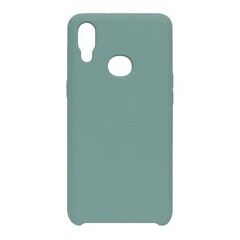 Силиконовый чехол Silicone Cover для Samsung Galaxy A10s (Мятный)