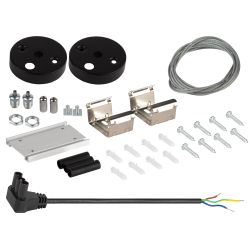 Линейный светодиодный светильник ЭРА SML-30-40W-4K-12-B 40Вт 4000K 3600Лм 1180х50х68 черный подвесной | Светильники линейные для ритейла