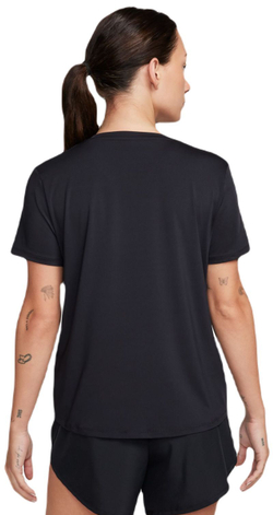 Женская теннисная футболка Nike Dri-Fit One Classic Top - черный