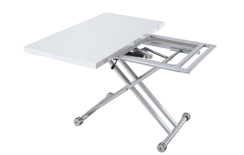 Стол-трансформер В2166 белый лак