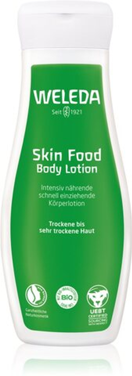 Weleda Skin Food - питательное и увлажняющее молочко для тела /   200  ml  / GTIN 4001638529426