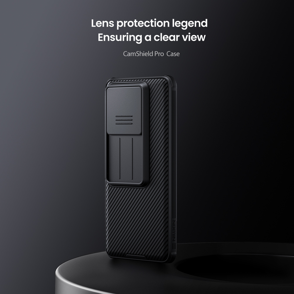 Усиленный чехол с сдвижной шторкой для камеры от Nillkin для Xiaomi 14T Pro, серия CamShield Pro Case