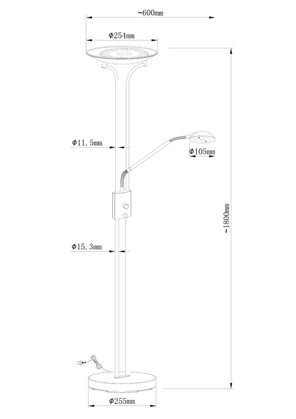 Торшер Arte Lamp