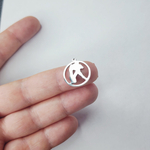 Знаки зодиаков, подвески сталь, р-р 20×17.5мм, штучно