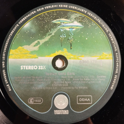 Винтажная виниловая пластинка LP Status Quo 12 Gold Bars (Holland 1980) Paper Plane