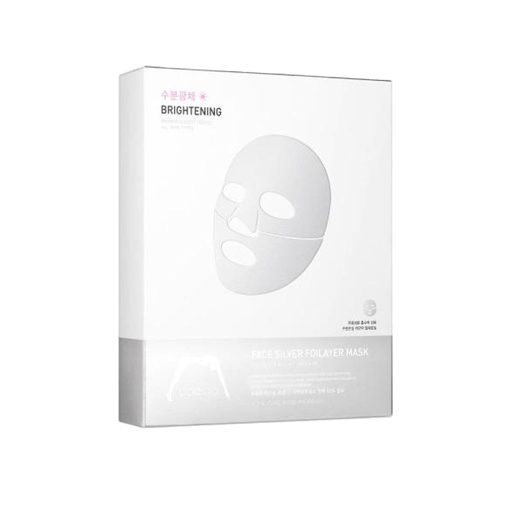 THE OOZOO Face silver foilayer mask