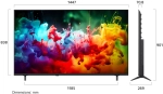 Телевизор LED LG 65" 65QNED70B6C.ARUG черный титан 4K Ultra HD 60Hz DVB-T DVB-T2 DVB-C DVB-S DVB-S2 USB WiFi Smart TV