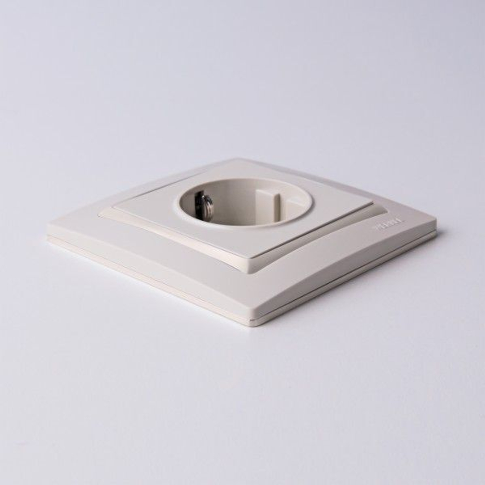 Рамка на 1 пост Snabb basic (слоновая кость)