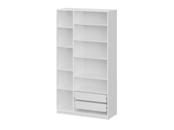 ШК 5 шкаф 1200 + полки 2 комплекта + ящики 1 комплект / Белый