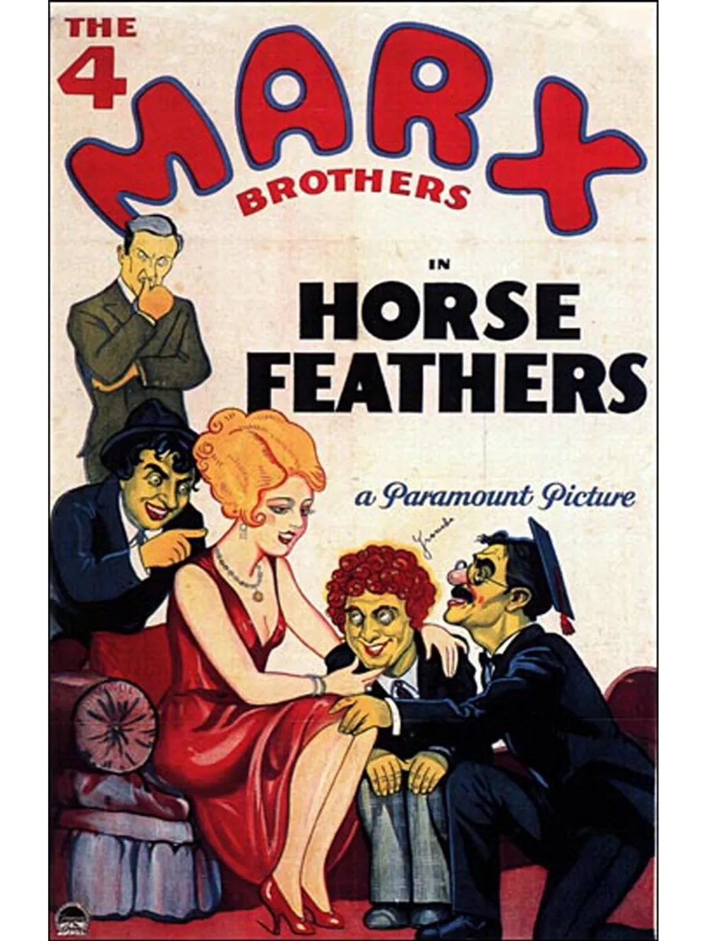 Лошадиные перья (1932) (DVD-R)