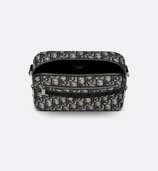 Сумка-мессенджер Dior Safari серый