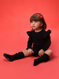 Боди с кружевной спинкой