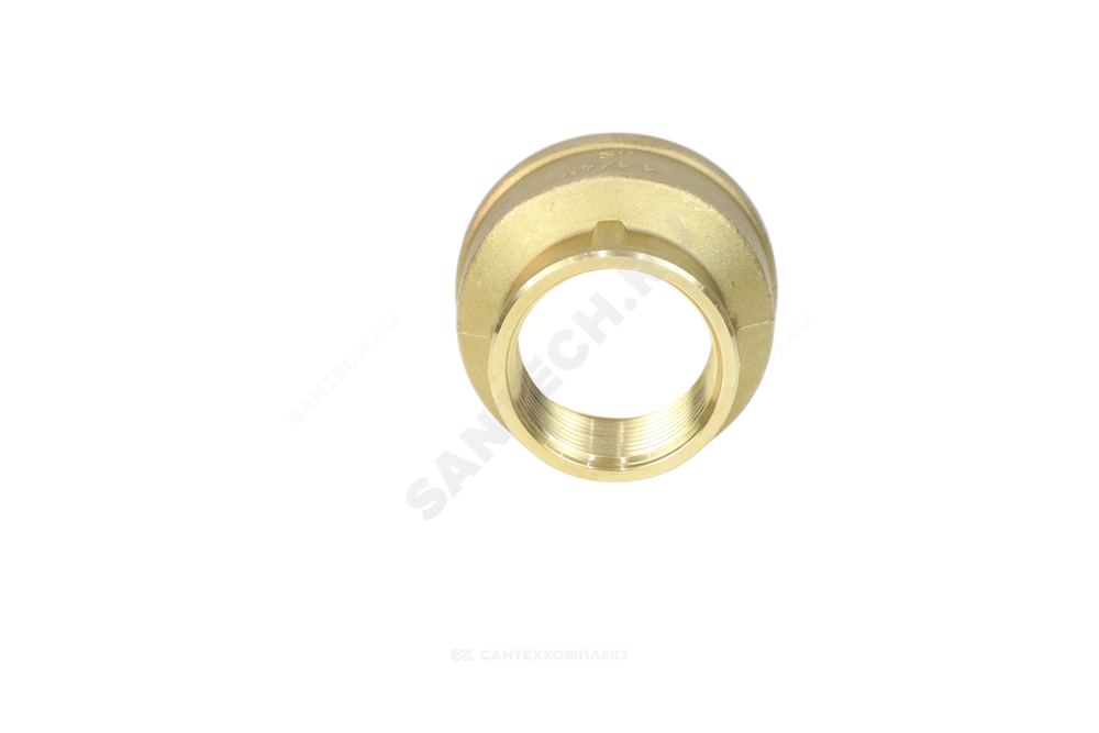 Муфта латунь переходная Ду 20х15 (3/4"х1/2") ВР/ВР LD LD.65.516.2015